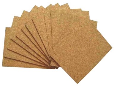 planchas de corcho