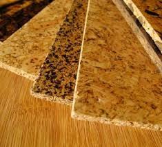 El suelo de corcho aislante