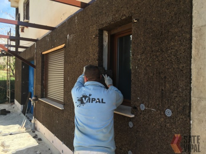 Aislamiento ecológico de corcho