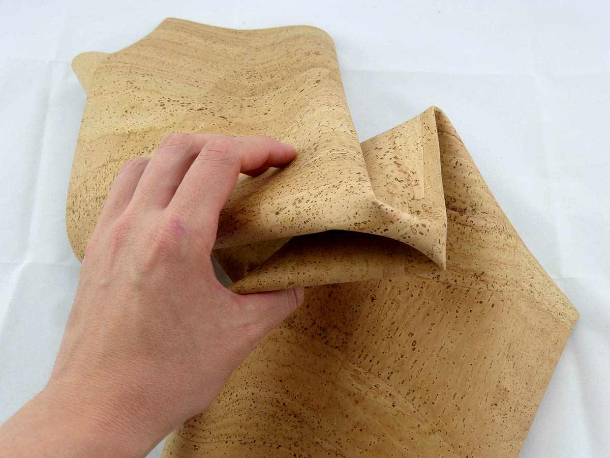 Reportaje sobre telas de corcho