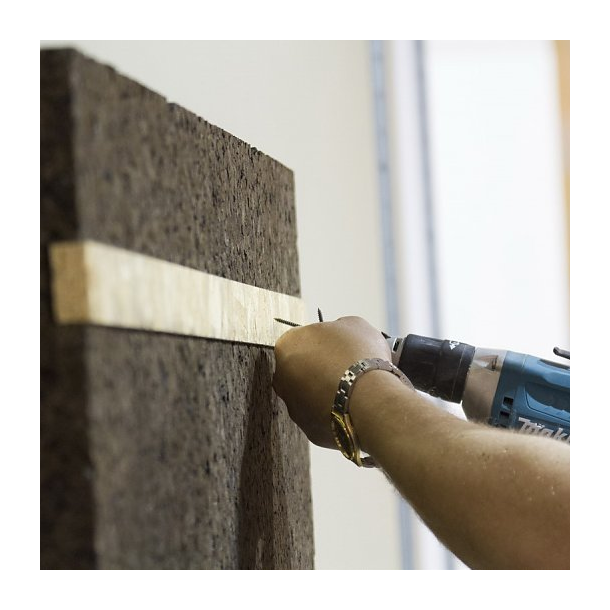 The solution with cork for dampness, water and leaks